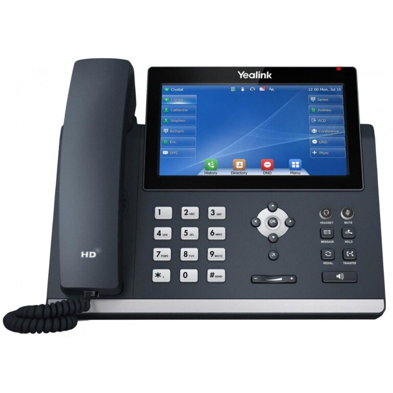 Telefon i thjeshtë Yealink SIP-T48U VoIP
