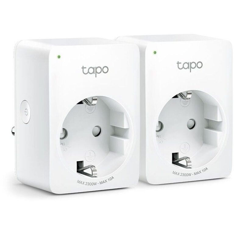 Power-LAN Steckdose TP-LINK Tapo P100 (2-Pack) / Smart-Stecker / WLAN
