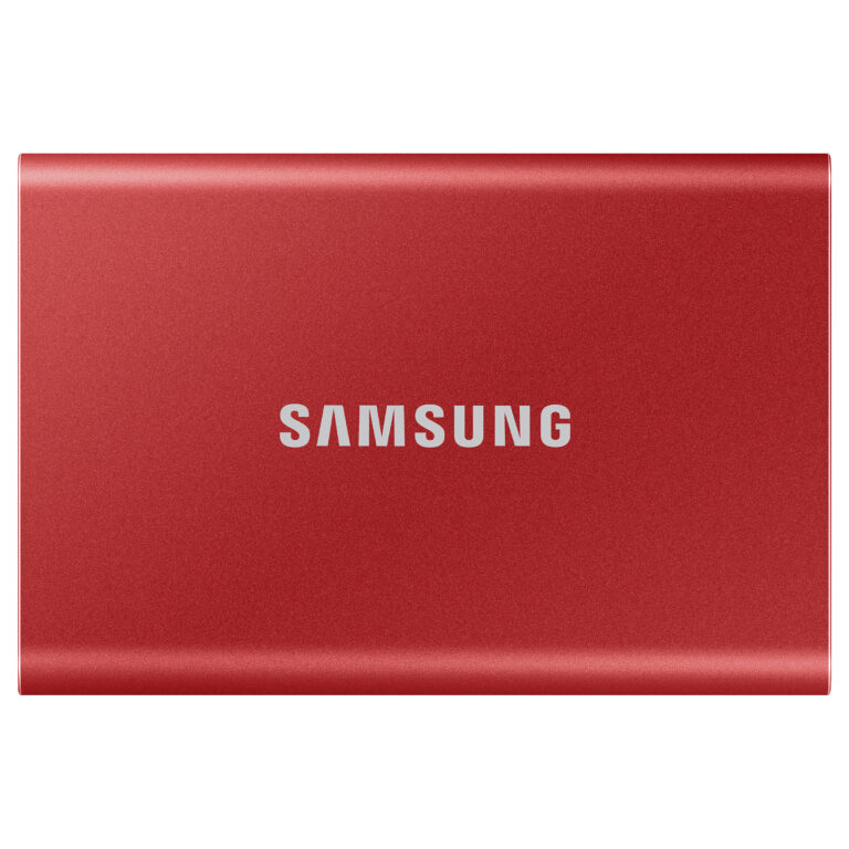 SSD e jashtme Samsung Portable T7 / 500GB / USB 3.2 Gen 2 - Kuqe