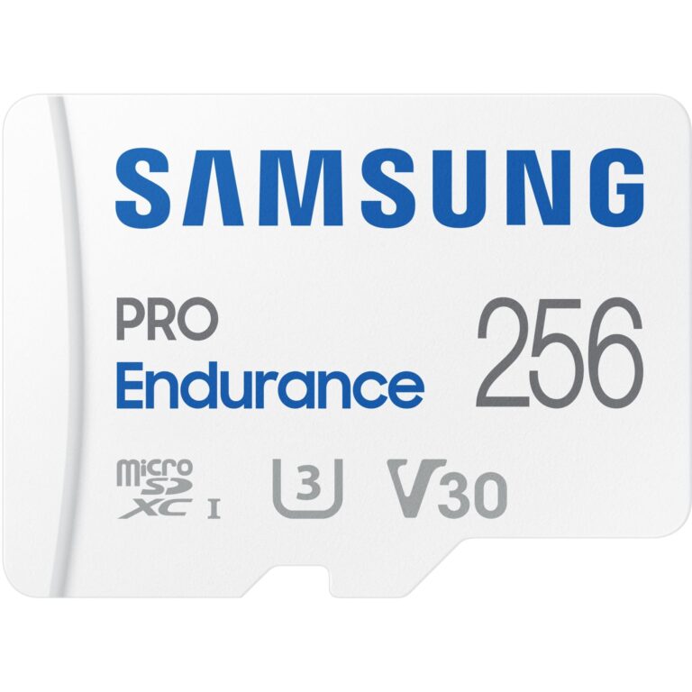 Kartë Memorie SD CARD 256GB Samsung PRO Endurance MicroXC UHS-I U3 inkl. Adapter