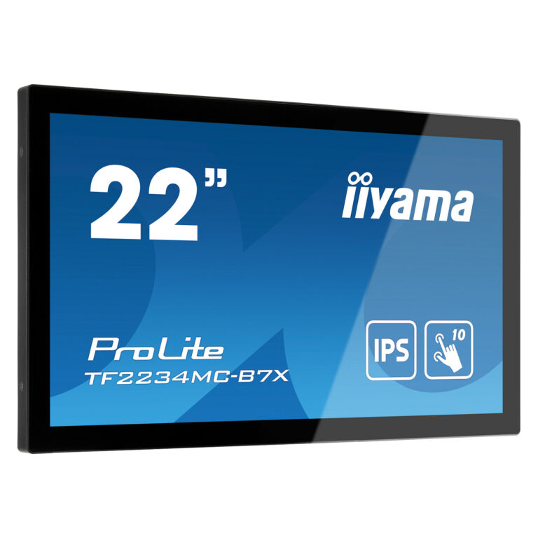 Monitor IIYAMA TF2234MC-B7X / 21.5"/ Full HD IPS / LED / Touchscreen / 84 Hz / 8 ms / HDMI+USB+VGA+DP+HDCP - Zezë