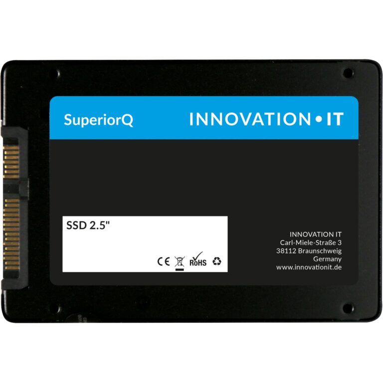 SSD e Brendshme 2.5" 256GB InnovationIT SuperiorQ BULK (QLC) e zezë