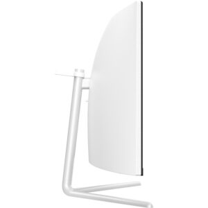 Monitor Gaming i lakuar LC-Power LC-M34-UWQHD-100-C-V3 / 34" UltraWide Quad HD 100 Hz 6 ms VA Curved / DP HDMI / e bardhë