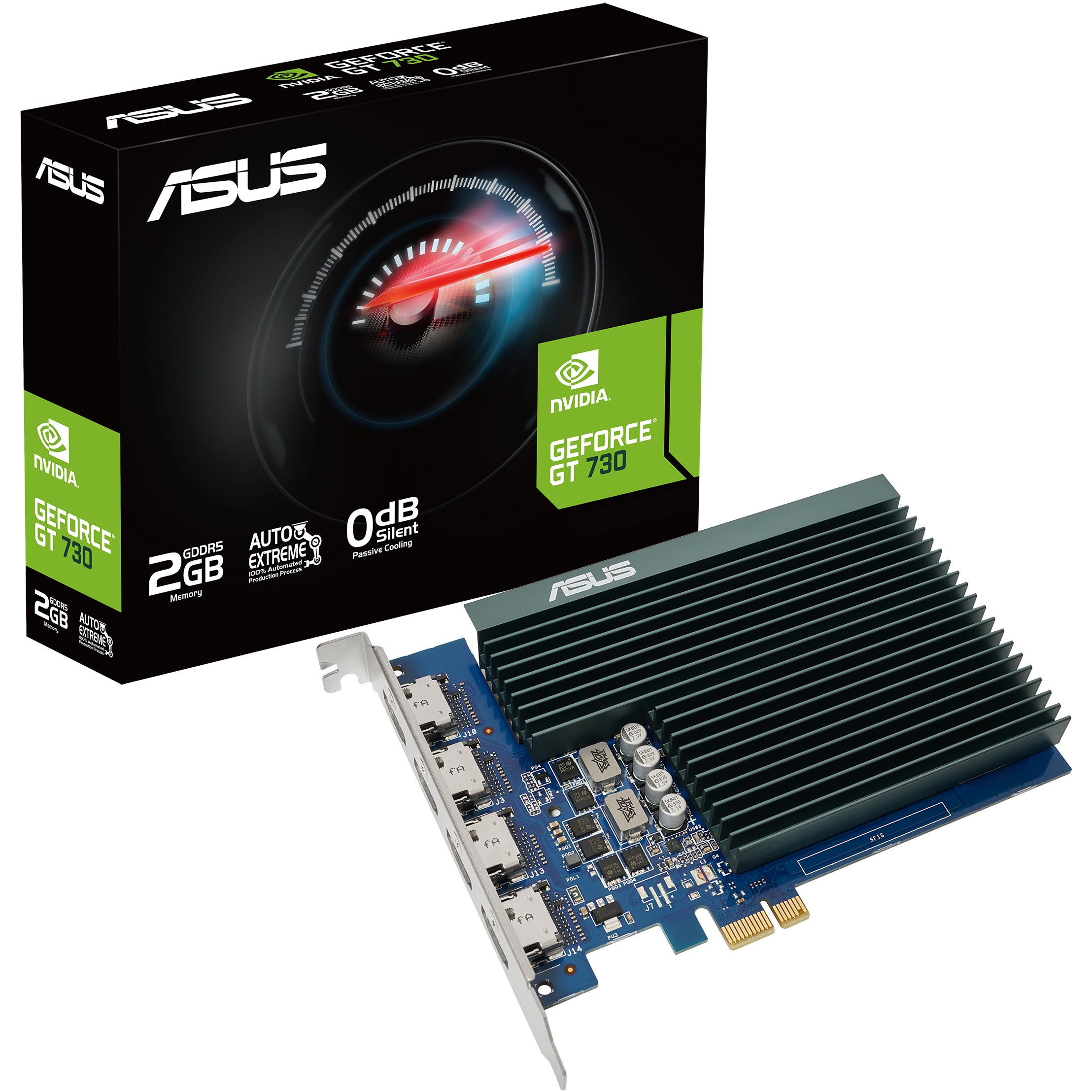 Kartelë grafike NVIDIA GT730 2GB ASUS passiv GDDR5 GT730-4H-SL-2GD5 - Figura 3