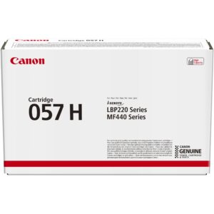 Toner Canon 057H  deri në 10.000 faqe – Zezë