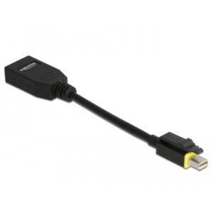 Kabllo DisplayPort Mini 1.4 në DisplayPort DELOCK / 8K 60Hz - Zezë