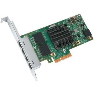 Kartë Rrjeti Intel I350-T4 V2 / 4× RJ45 Ports / 1GbE / PCIe / Bulk