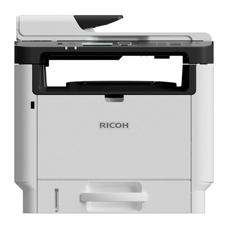 Printer Laser/Multifunksional Ricoh M 320F 4-in-1 A4 / LAN / WLAN / ARDF / 32 ppm - Bardhë