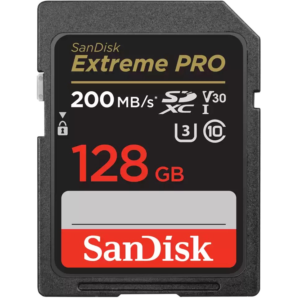 Kartë Memorie SD CARD 128GB SanDisk Extreme Pro SDXC 200MB/s