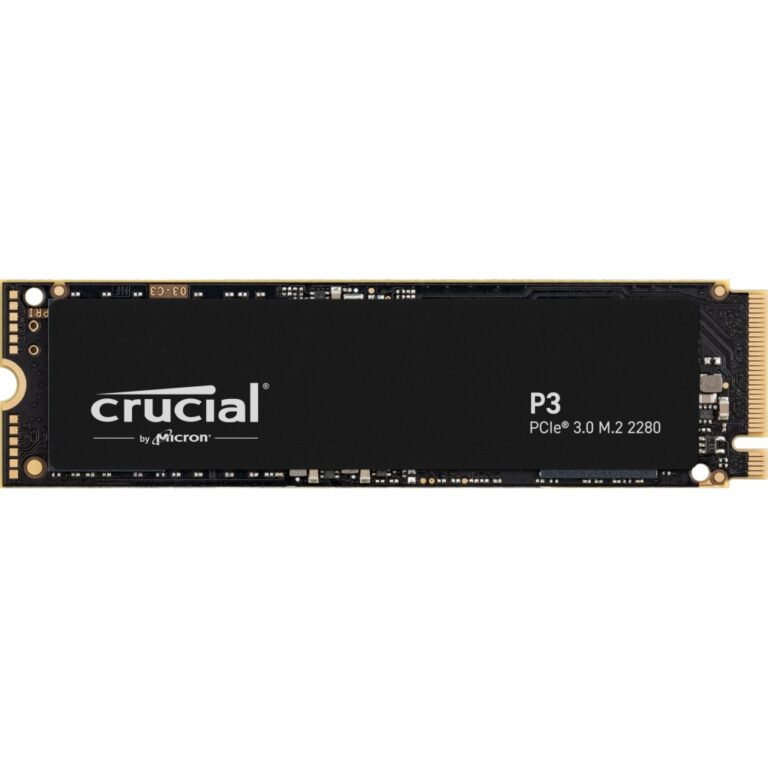 SSD të Brendshme M.2 500GB Crucial P3 NVMe PCIe 3.0 x 4