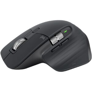 Maus pa kabllo Logitech MX MASTER 3S ergonomich / 8000 DPI / Butona 7 / Wireless, Bluetooth / graphite