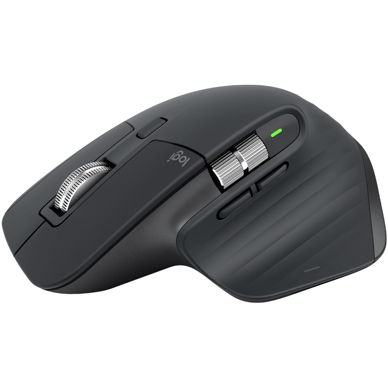 Maus pa kabllo Logitech MX MASTER 3S ergonomich / 8000 DPI / Butona 7 / Wireless, Bluetooth / graphite