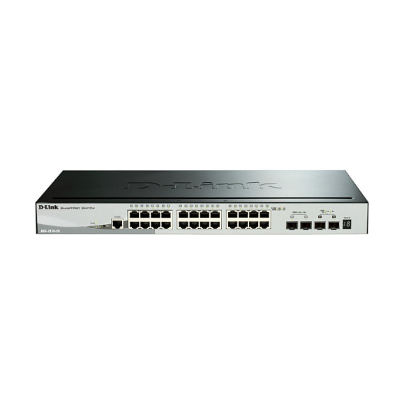 D-Link DGS-1510-52XMP 48-Port Gigabit Smart Managed PoE+ Switch | 48x PoE 370W | 4x 10G SFP+ Uplink | Layer 3 | Rackmount 48+4 Port Enterprise Switch 2
