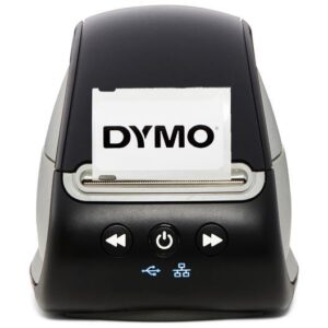 Printer Label për etiketa Dymo Writer 550 Turbo / 300dpi / USB / LAN / e zezë dhe hiri