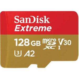 Kartë Memorie SD CARD 128GB SanDisk Extreme microSDXC