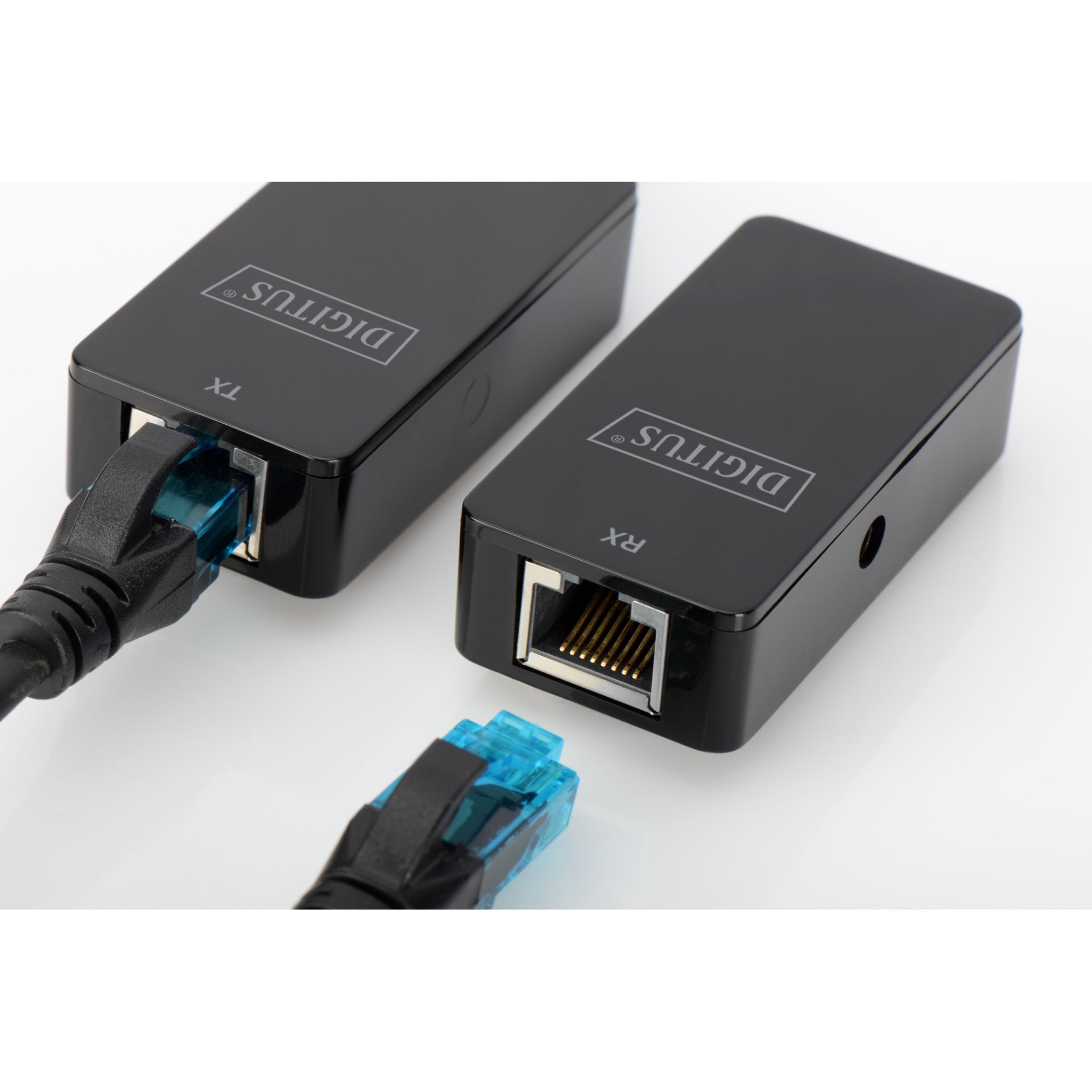 Adapter DIGITUS USB 2.0 → CAT5/5e/6 Extender / 50m - Figura 2