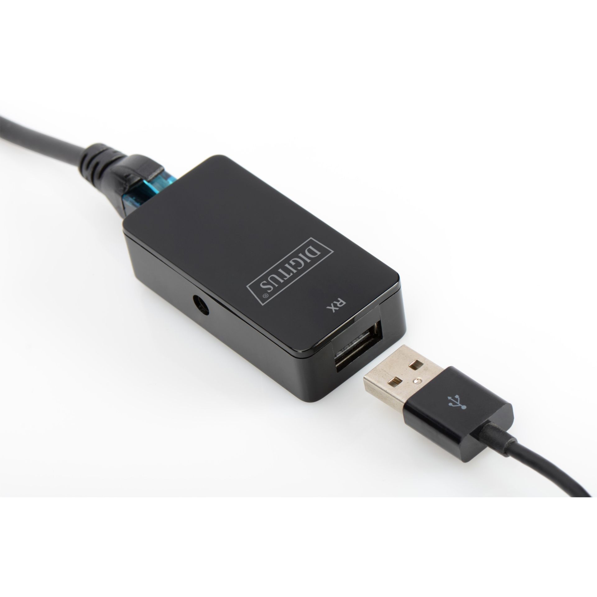 Adapter DIGITUS USB 2.0 → CAT5/5e/6 Extender / 50m - Figura 3