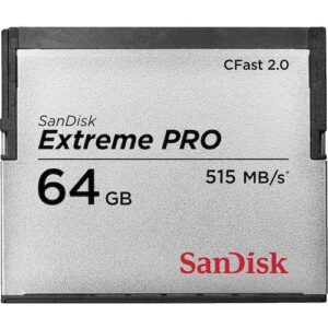 Kartë Memorie SD CARD 64GB SanDisk Extreme Pro 525MB/s CFast 2.0
