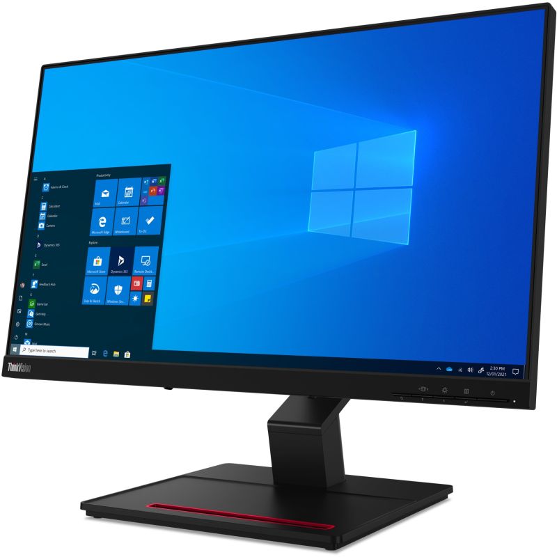 Monitor Lenovo ThinkVision T24t-20 / 23.8"/ Full HD IPS / LED / Touchscreen / 60 Hz / 6 ms / HDMI+USB+DP - Zeze - Figura 3
