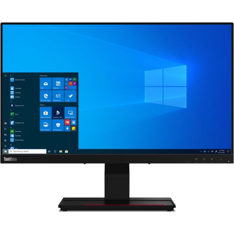 Monitor Lenovo ThinkVision T24t-20 / 23.8"/ Full HD IPS / LED / Touchscreen / 60 Hz / 6 ms / HDMI+USB+DP - Zeze