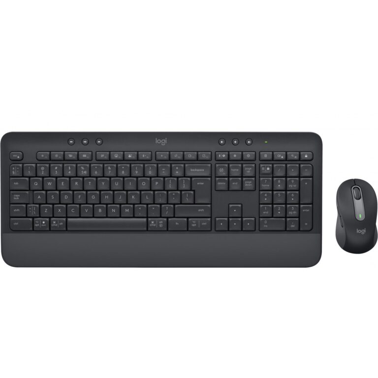 Combo (Tastierë & Maus) Logitech MK650 Advanced / Pa kabllo / 2.4 GHz / QWERTZ Gjerman - Grafit