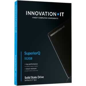 SSD e brendshme 2.5" 512GB InnovationIT SuperiorQ BULK (QLC)
