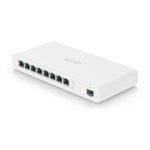 Ubiquiti UISP-S 8-Port Gigabit PoE Switch me 1x SFP Passive PoE për ISP / Wireless Network 6