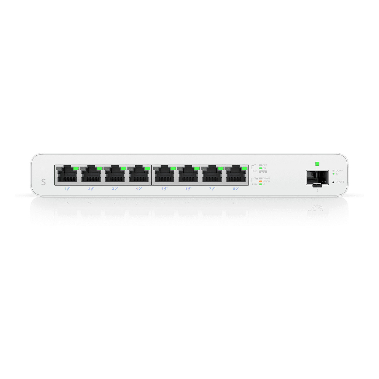 Ubiquiti UISP-S 8-Port Gigabit PoE Switch me 1x SFP Passive PoE për ISP / Wireless Network 4