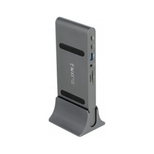 Docking Station DeLOCK / DP + HDMI + USB 3.2 + USB-C / RJ45 Ethernet / Audio