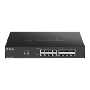 D-Link DGS-1100-24PV2 24-Port Gigabit Smart Managed PoE+ Switch | 24x RJ45 | 100W PoE | VLAN | Rackmount | Fanless 4