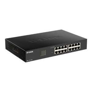 D-Link DGS-1100-24PV2 24-Port Gigabit Smart Managed PoE+ Switch | 24x RJ45 | 100W PoE | VLAN | Rackmount | Fanless 5