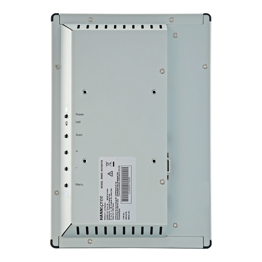 Monitor Hannspree HO105HTB / 10.1"/ HD IPS / LCD / Touchscreen / 60 Hz / 25 ms / HDMI+VGA - Zezë - Figura 5