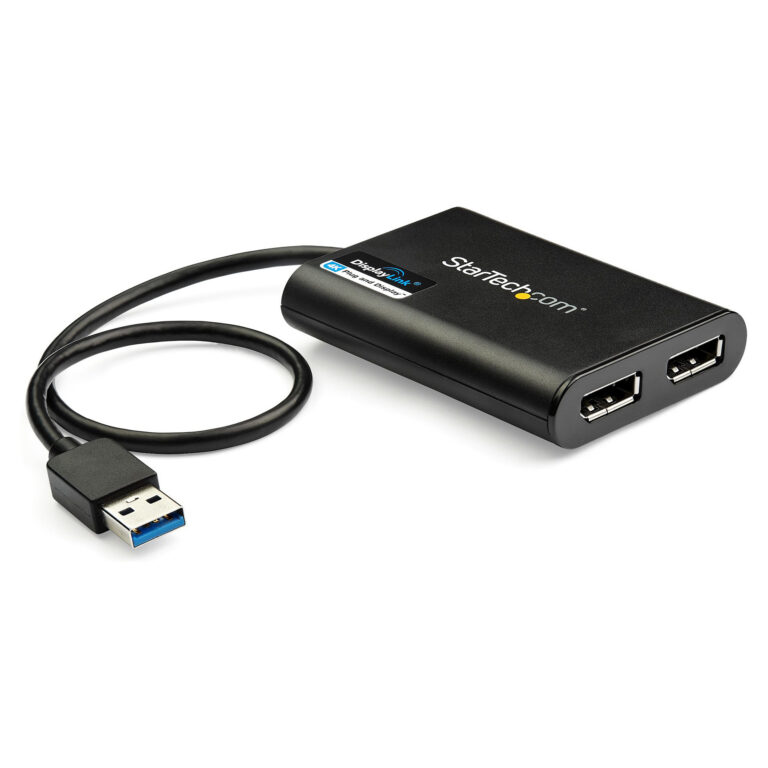Adapter StarTech.com USB 3.0 → 2×DisplayPort / 4K 60Hz / 30cm - Zezë