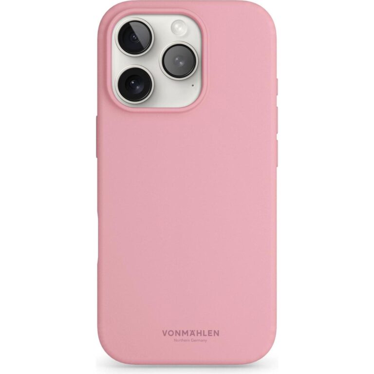 Aksesorë për telefon Vonmählen Soft Silicone Case për Apple iPhone 16 Pro Max - Rozë