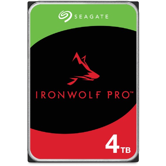 HDD i Brendshëm Seagate IronWolf Pro 4TB / ST4000NT001 / 7200RPM / 256MB Cache