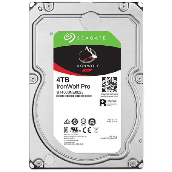HDD i Brendshëm Seagate IronWolf Pro 4TB / ST4000NT001 / 7200RPM / 256MB Cache - Figura 4