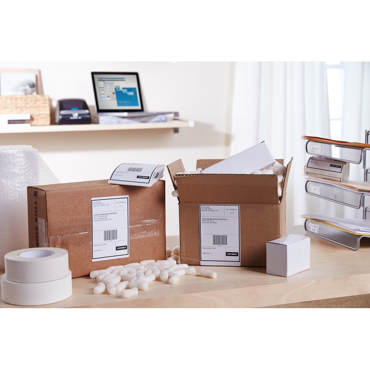 Printer Label Dymo LabelWriter 5XL / USB LAN / 300dpi - Zezë - Figura 5