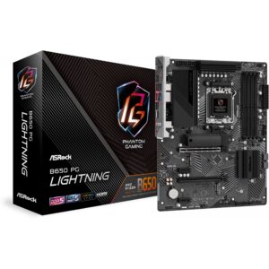 Pllakë Amë MB AMD AM5 ASRock B650 PG Lightning DDR5
