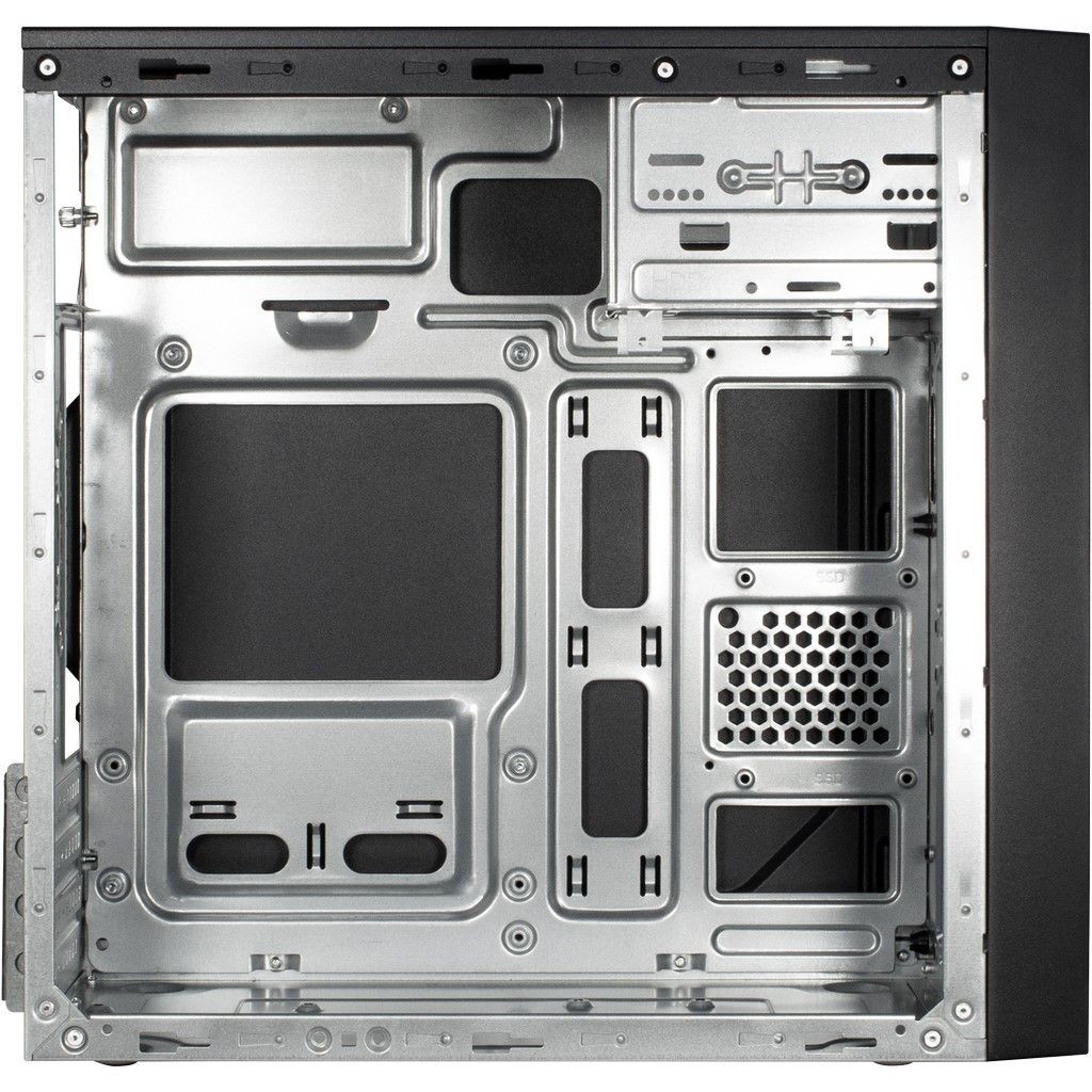 Kasë Inter-Tech IT-6505 Reto Micro Tower ATX - Zezë - Figura 5