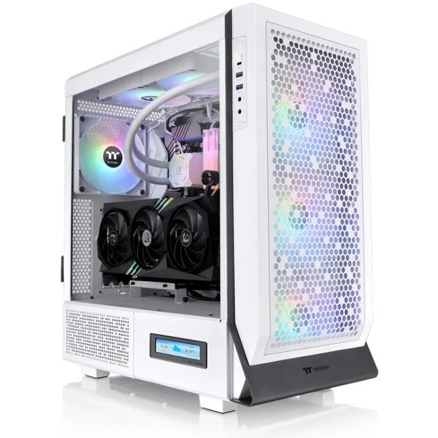 Kasë Thermaltake Ceres 500 TG ARGB Midi Tower - Bardhë