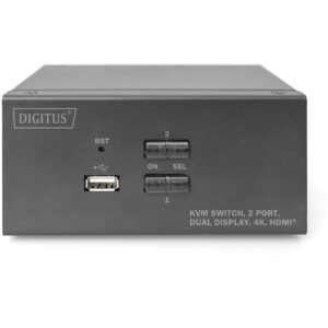 DIGITUS KVM Switch DS-12860 / 2-Port 7