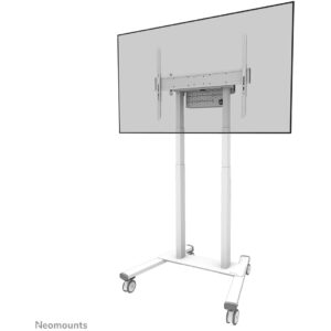 Mbajtëse për TV Neomounts FL55-875WH1 motorized floor stand for 55-100" screens - White