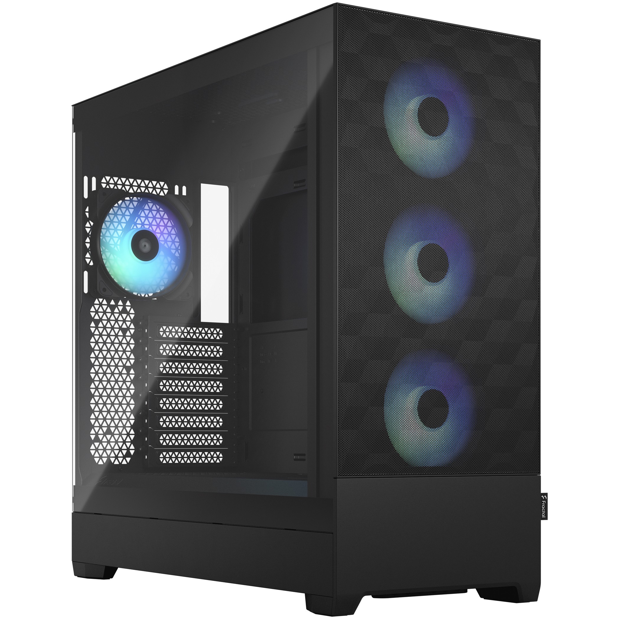 Kasë Fractal Design Pop XL Air RGB Window Midi Tower - Zezë