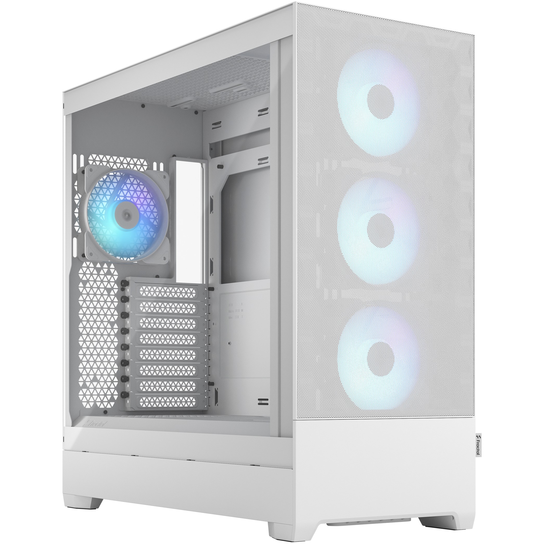 Kasë Fractal Design Pop XL Air RGB Window Midi Tower - Bardhë