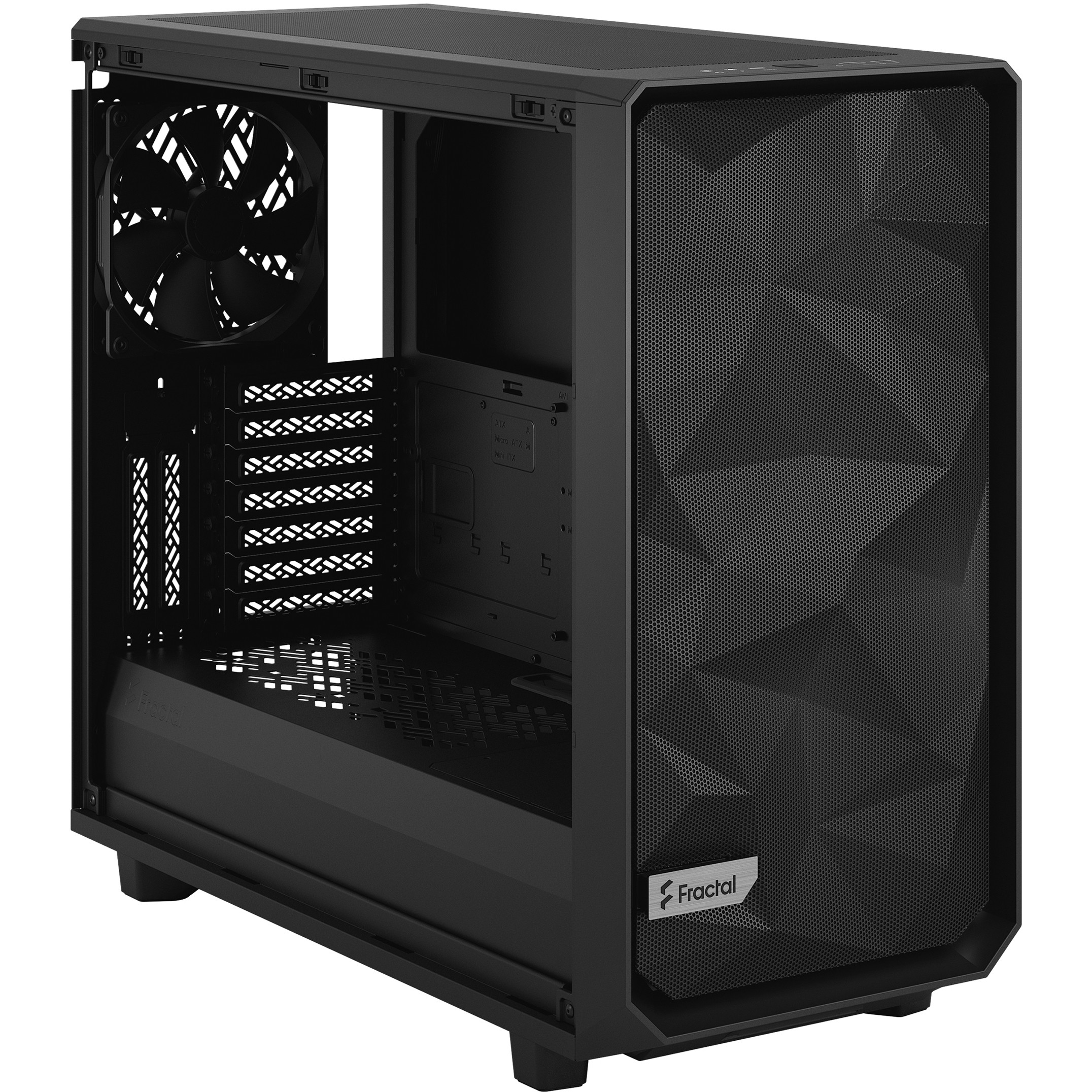 Kasë Fractal Design Meshify 2 Window Midi Tower - Zezë - Figura 4