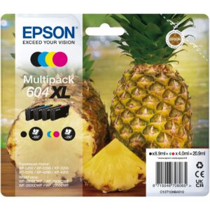 INK Epson 604XL Multipack C13T10H64010 / 350 faqe / Zezë + Ngjyrë