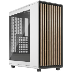 Kasë Midi Fractal Design North Chalk Window Clear – Bardhë
