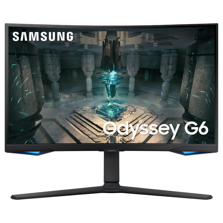 Monitor Gaming Samsung Odyssey G6 S27BG650EU / 27''/ Quad HD VA LED Curved / 240Hz / 1ms / HDMI+DisplayPort - Zezë