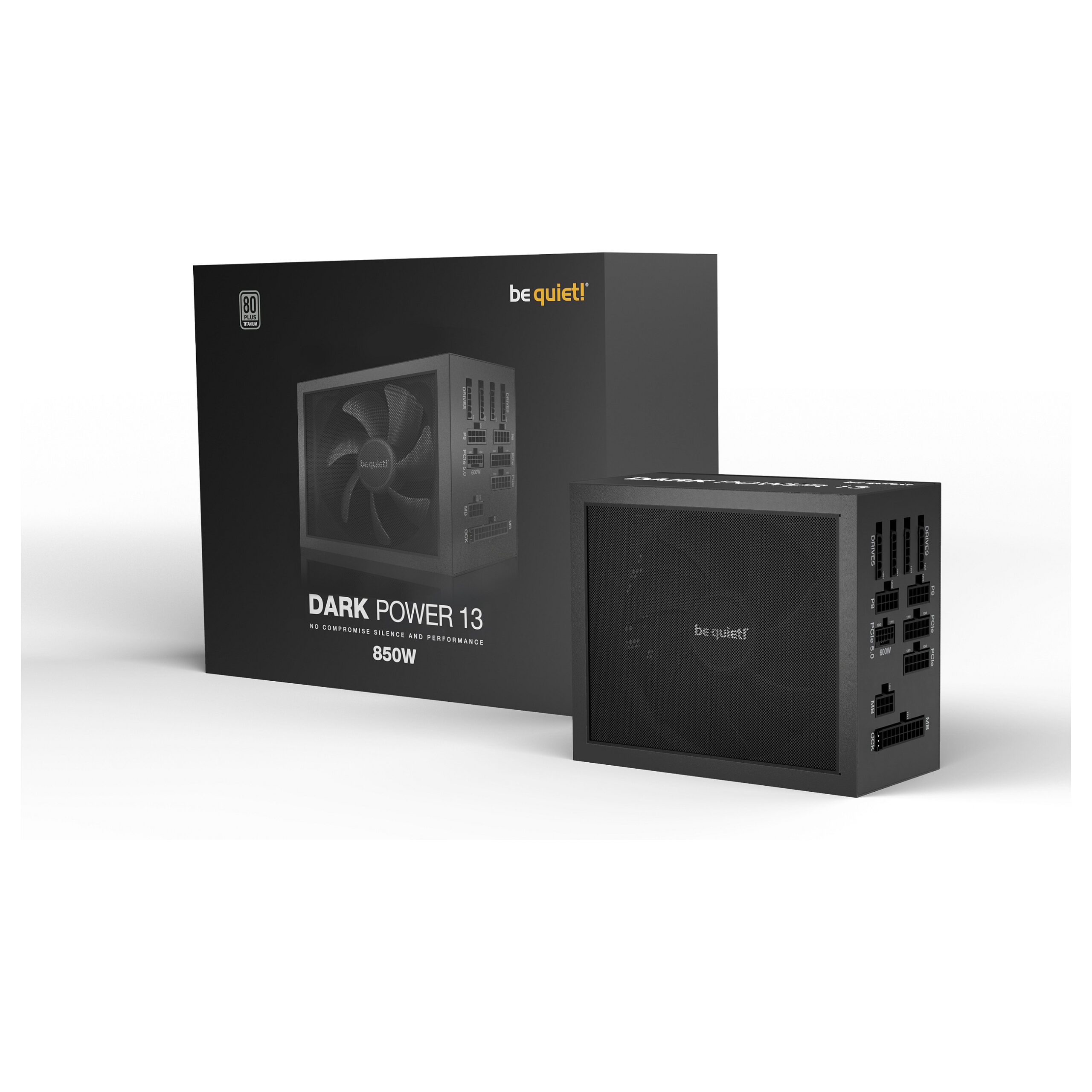 Furnizues Energjie be quiet! DARK POWER 13 / 850W / 80 PLUS Titanium / ATX 3.0 - Zezë