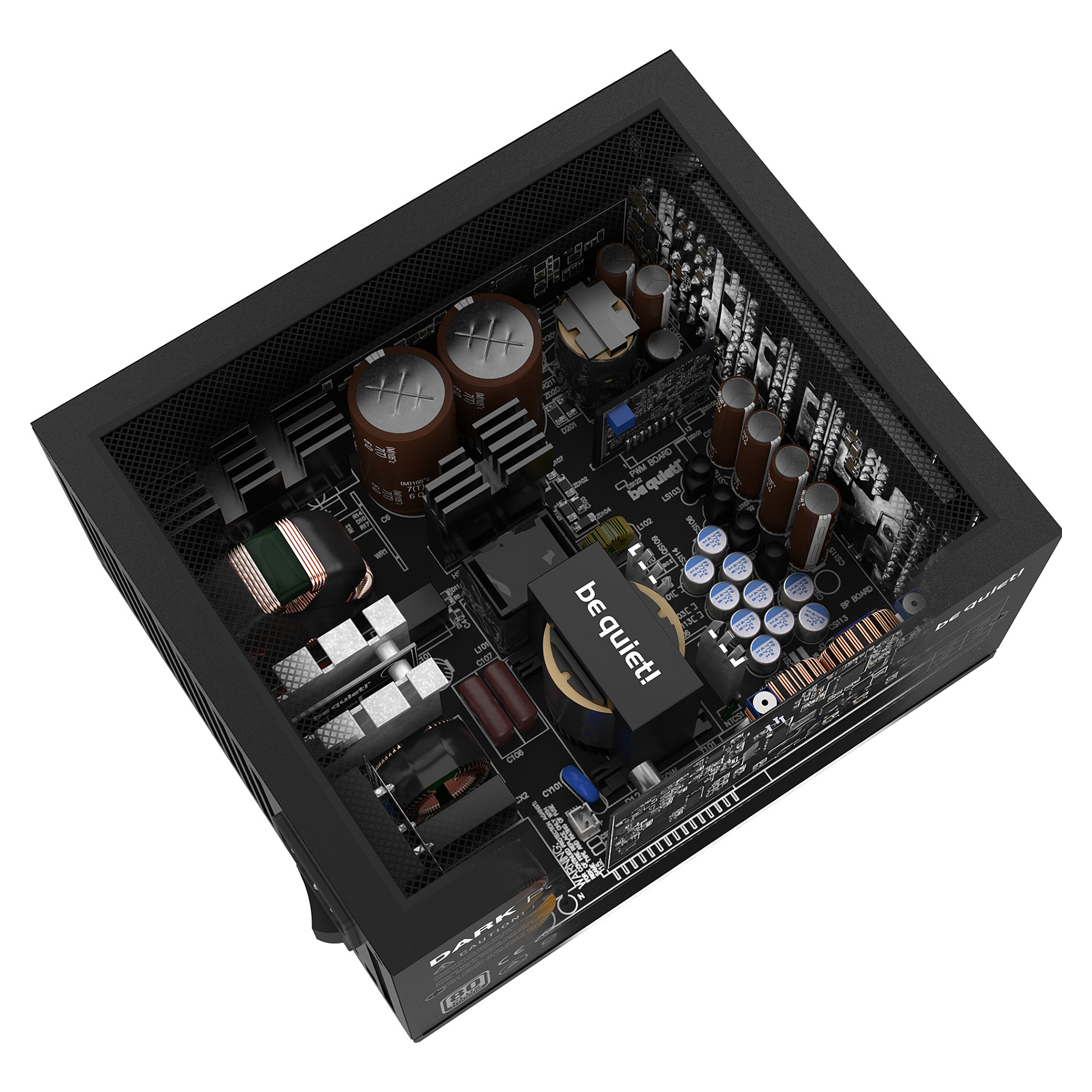 Furnizues Energjie be quiet! DARK POWER 13 / 850W / 80 PLUS Titanium / ATX 3.0 - Zezë - Figura 3